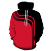 Men 3D Print Hoodie Stylish Graphic Pullover Hoodie