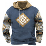 Men Trendy Print Fashion Hoodie