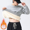 Men Winter Fleece Pullover Sweatshirt